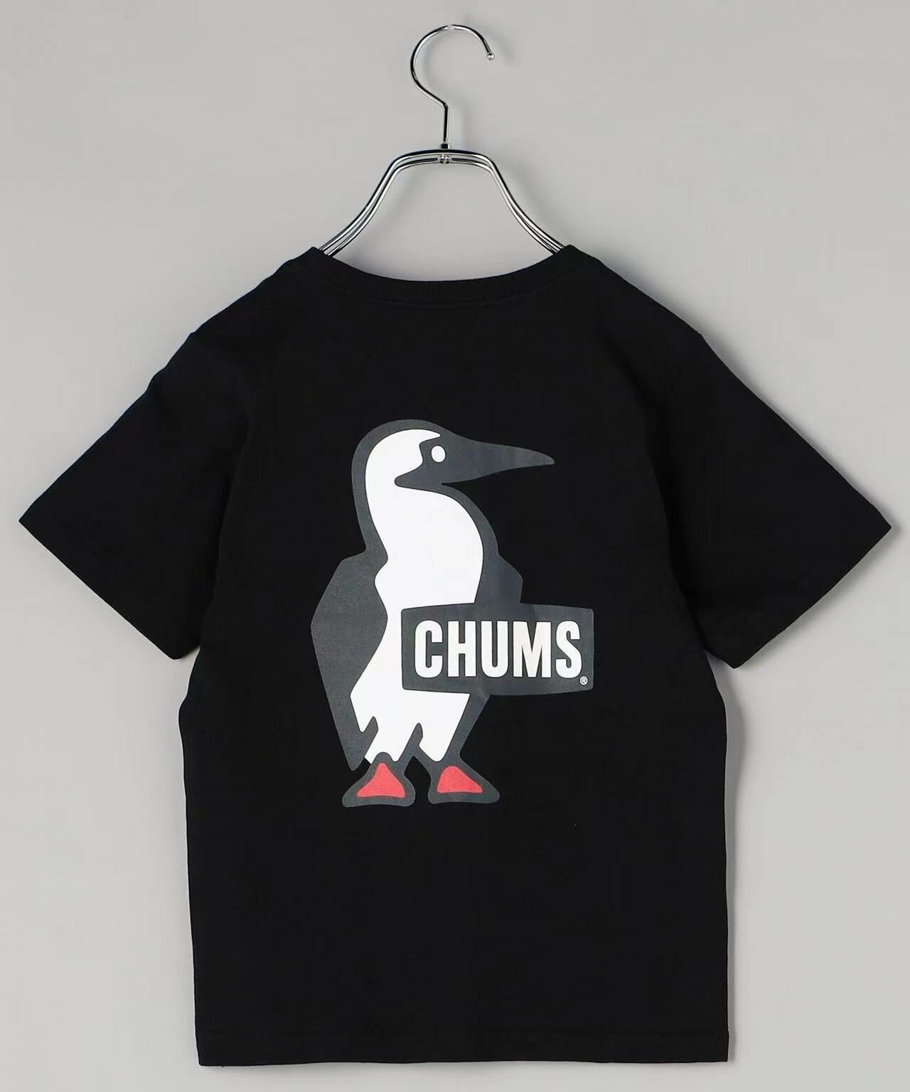CHUMS KIDS Booby Logo size back print Tee - 4 Color