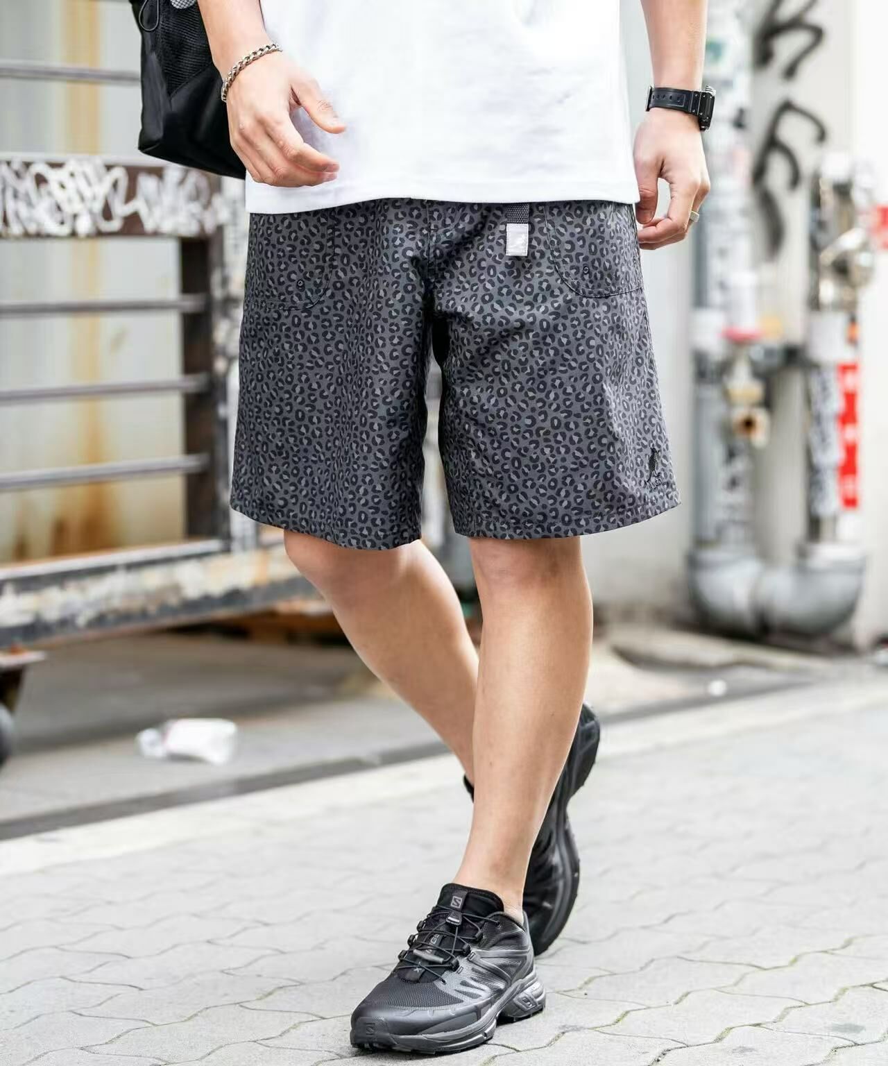 日本直送KANGOL Collaboration Cool Contact Amphibious Climbing Shorts