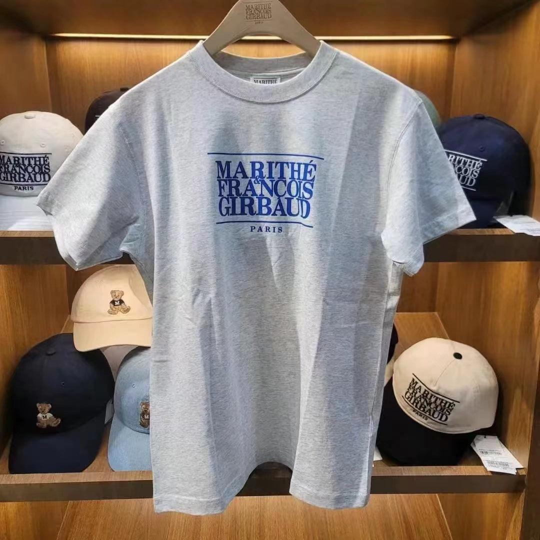 韓國直送MARITHE CLASSIC LOGO TEE (男女款)