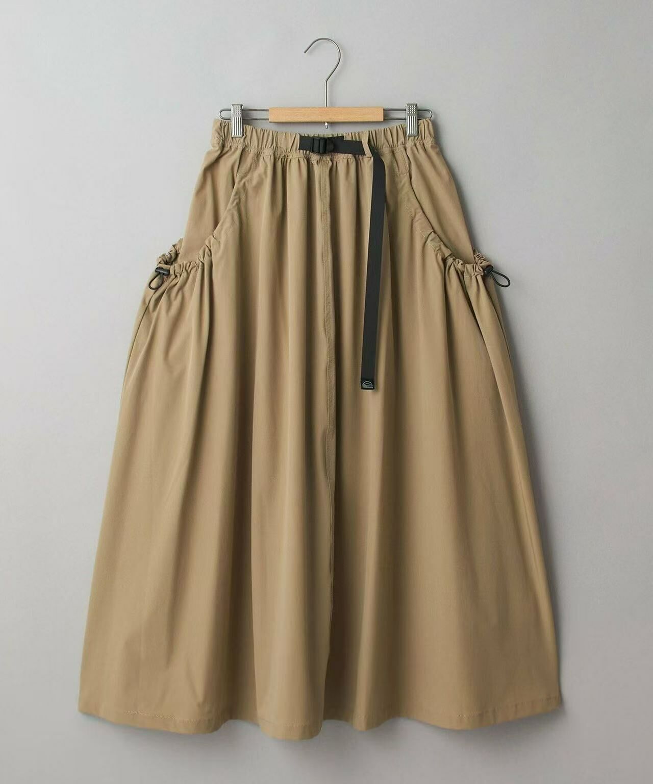 日本直送Drawstring pocket gathered skirt