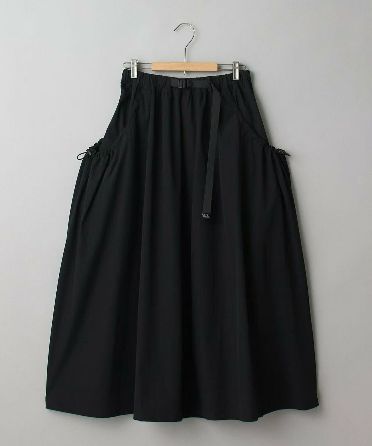 日本直送Drawstring pocket gathered skirt