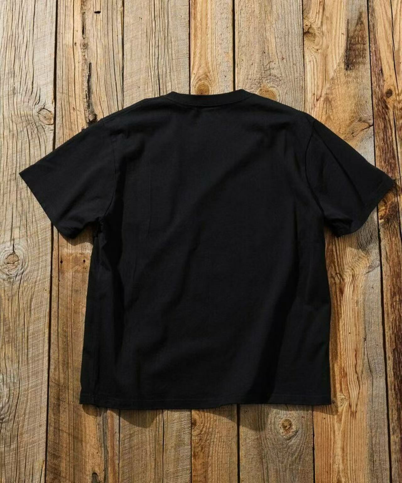 CHUMS 別注 Booby Bird Knit Pocket T-shirt