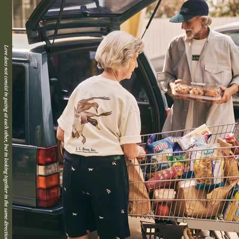 L.L.Bean x BEAMS 限定綠標印花短袖 T-SHIRT