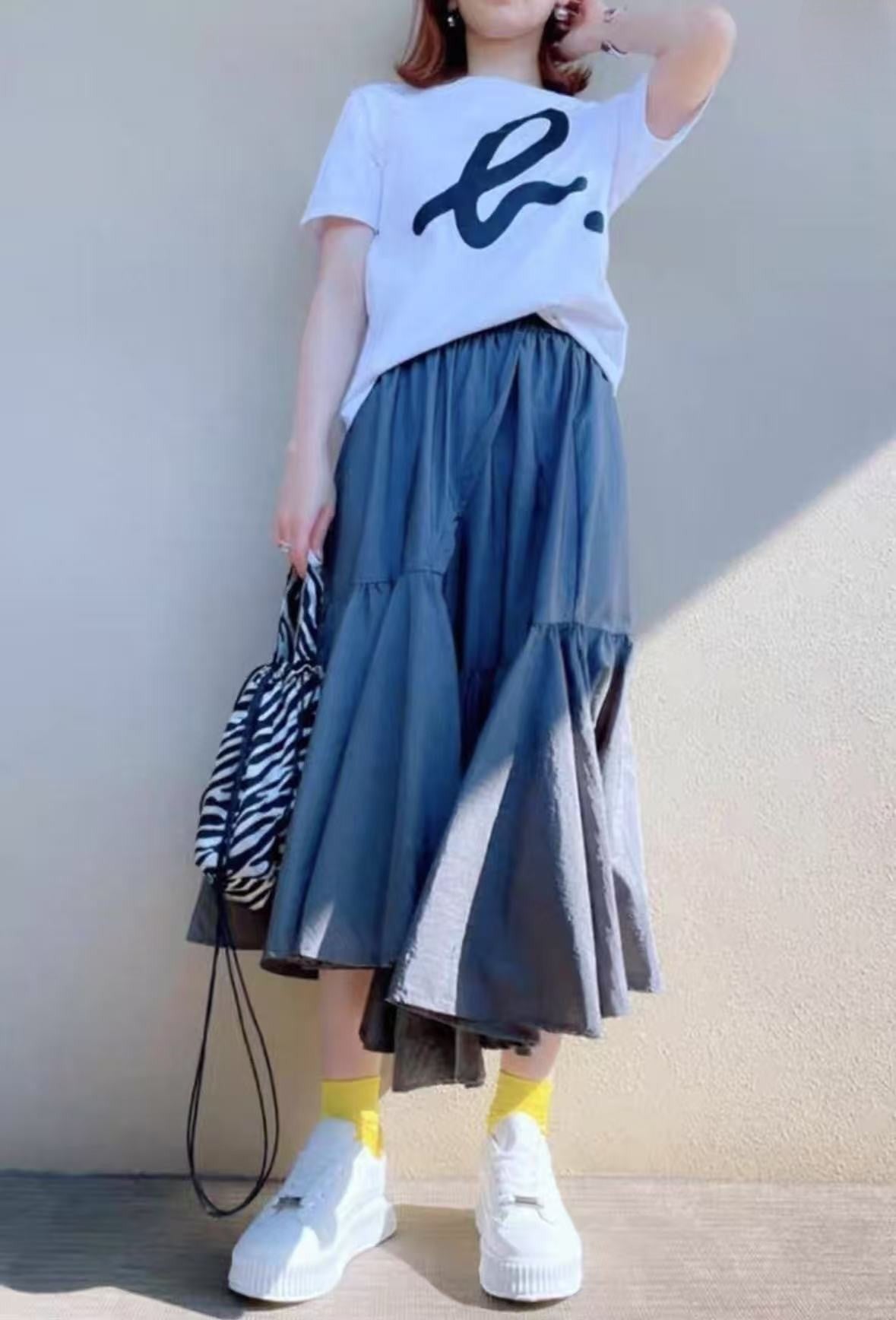 Agnes B Big Logo Tee