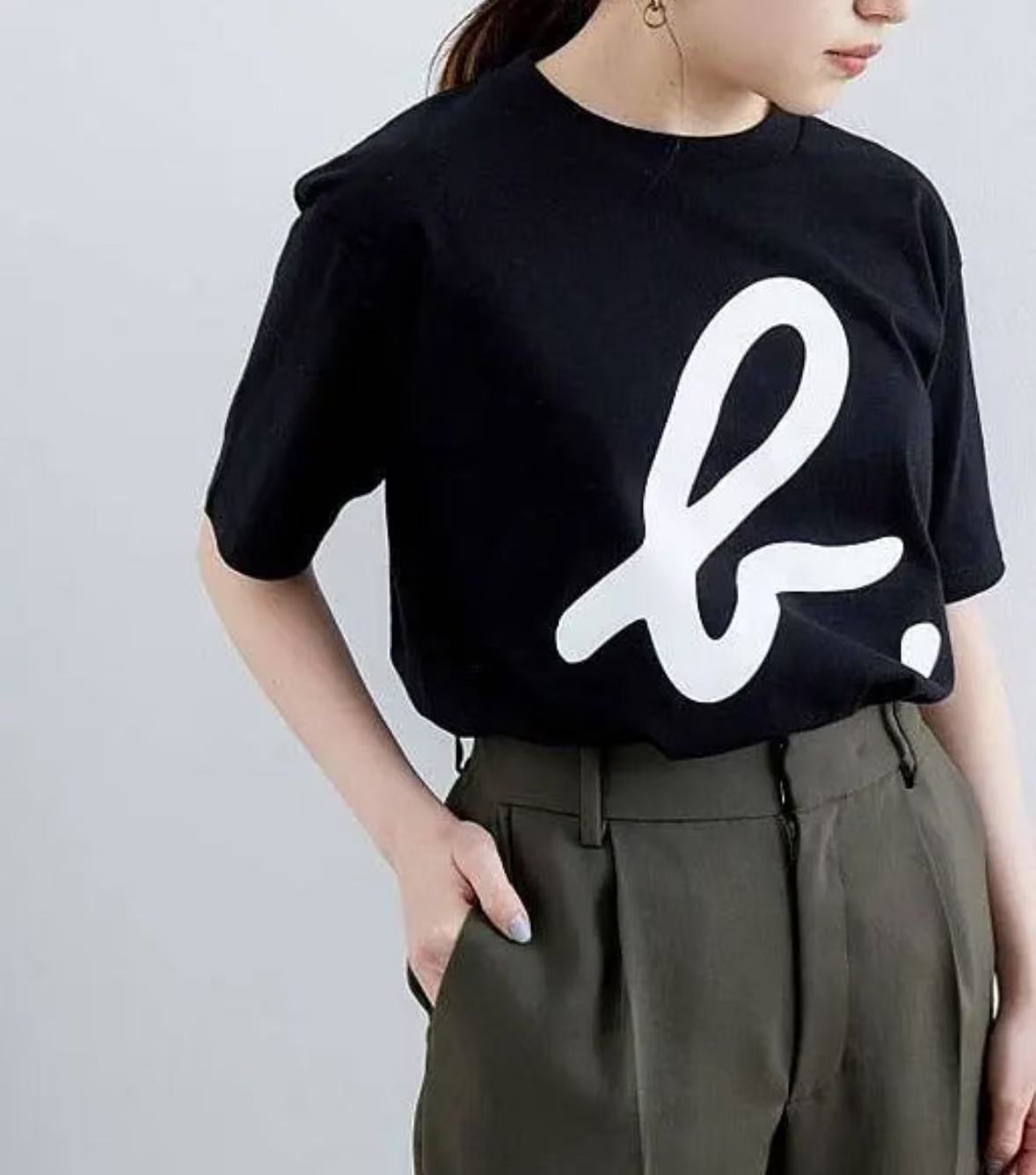 Agnes B Big Logo Tee