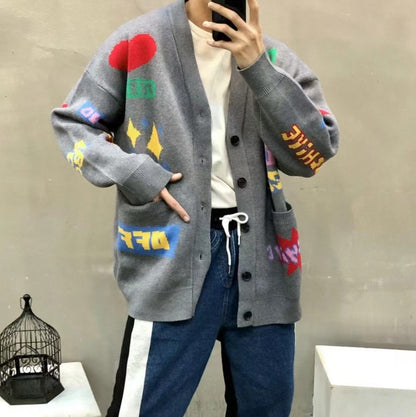 韓國直送🇰🇷 2ND ARCHIVE New York Lettering Cardigan