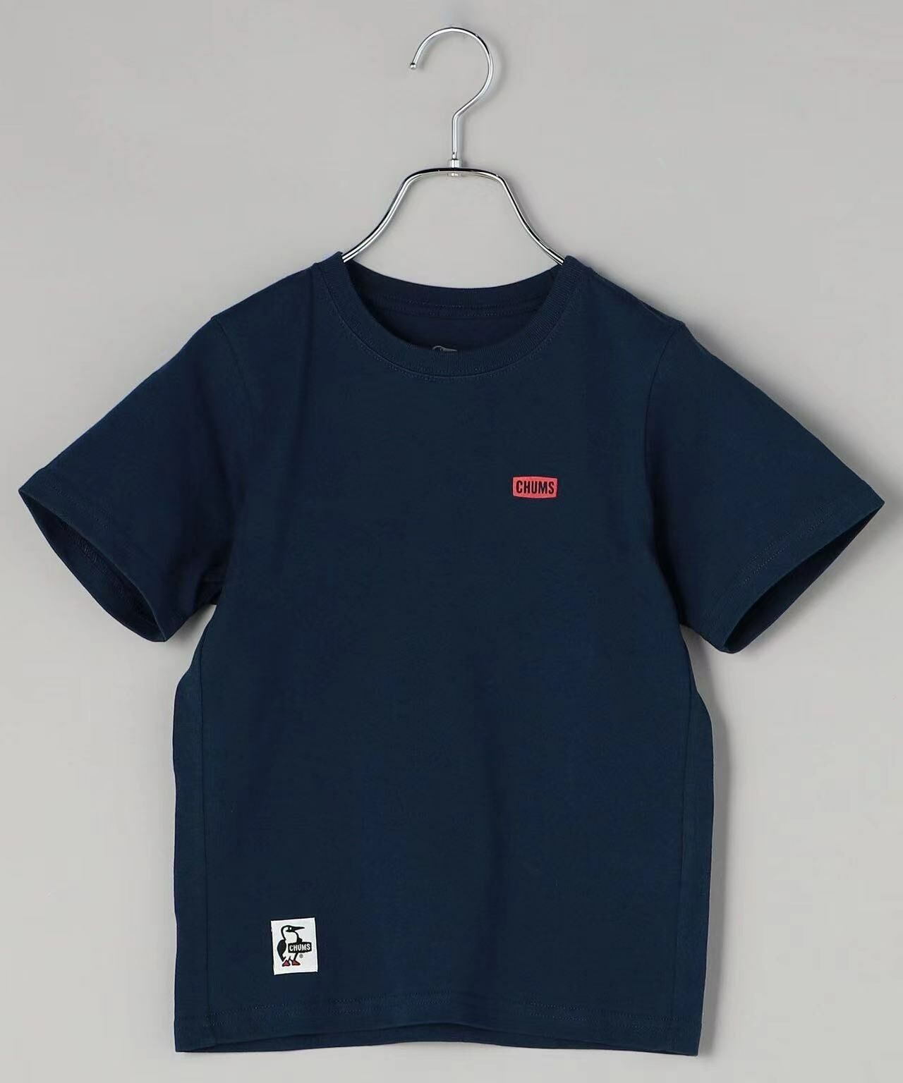CHUMS KIDS Booby Logo size back print Tee - 4 Color