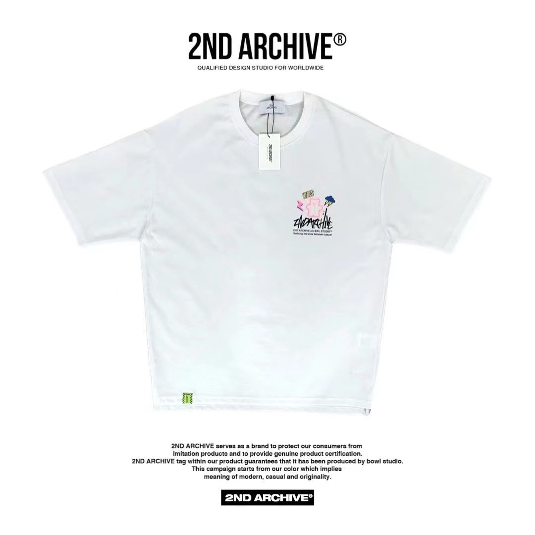 【一口價$277/件】🇰🇷韓國直送🇰🇷 2ND ARCHIVE Vibe Bear Scotch T-shirt -3 Color