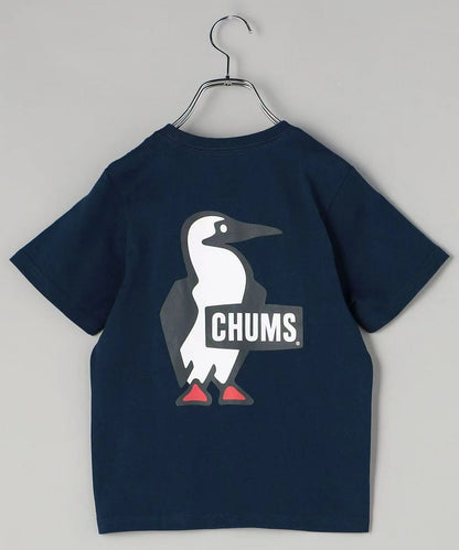 CHUMS KIDS Booby Logo size back print Tee - 4 Color