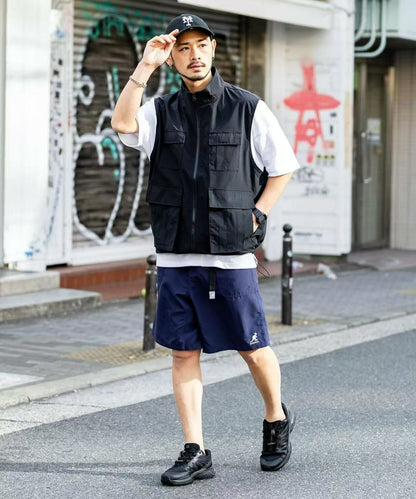 日本直送KANGOL Collaboration Cool Contact Amphibious Climbing Shorts