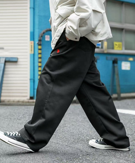日本直送U.S. POLO ASSN Logo Embroidery Balloon Silhouette Chef Pants