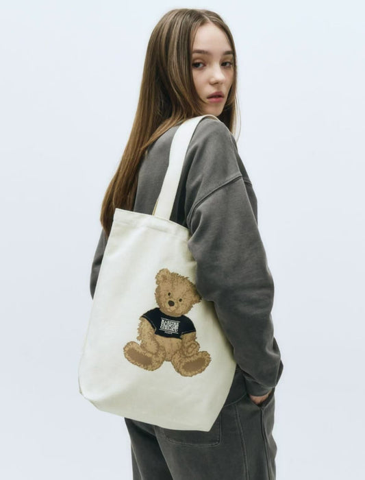 韓國直送MARITHE DOODLE BEAR ECO BAG