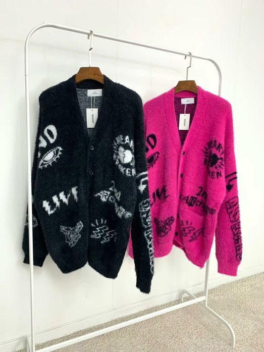 【一口價$450/件】🇰🇷韓國直送🇰🇷 2ND ARCHIVE Mohair Angora Cardigan 毛毛外套