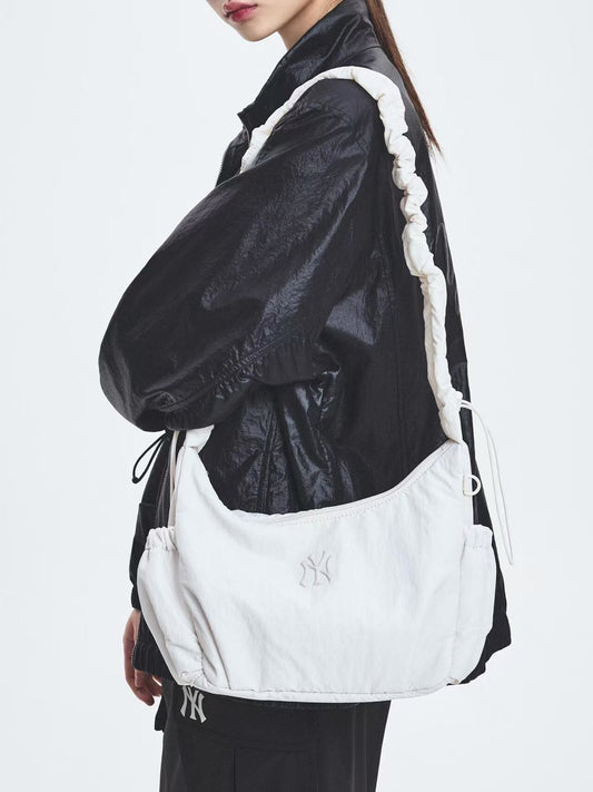 韓國直送MLB Basic Athleisure Hobo Bag New York Yankees