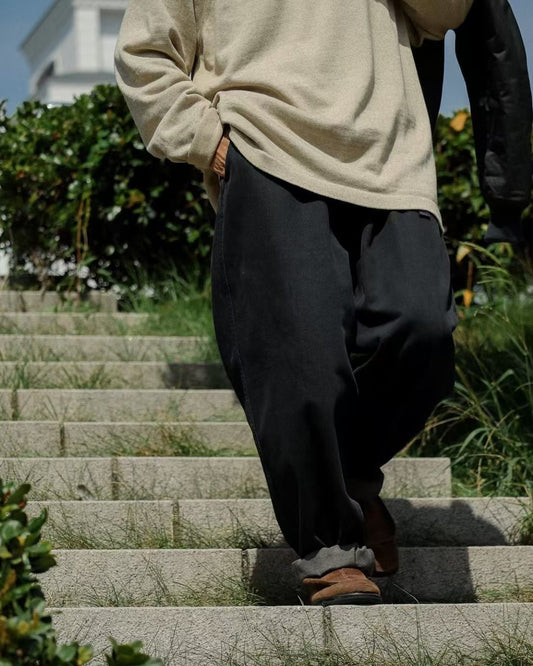 TNF PURPLE LABEL Denim Wide Tapered Field Pants NT5357N