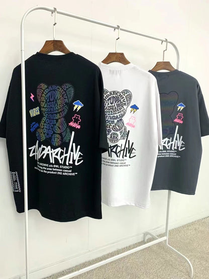 【一口價$277/件】🇰🇷韓國直送🇰🇷 2ND ARCHIVE Vibe Bear Scotch T-shirt -3 Color