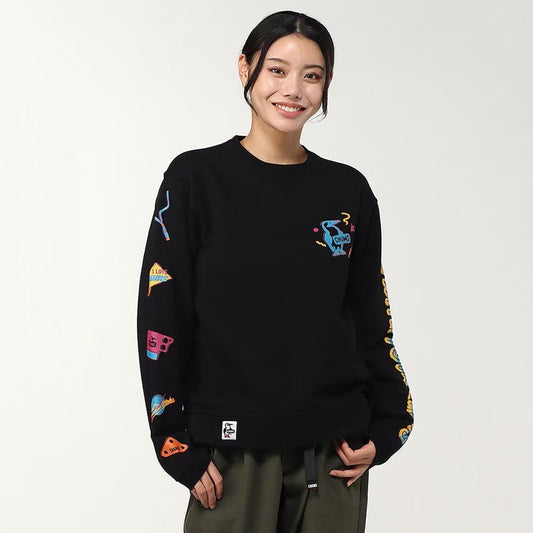 Chums DiscoTime  Crew Neck Sweatshirt