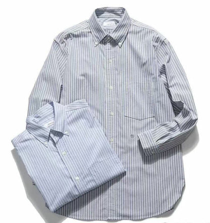 Nanamica CORDURA Button Down Stripe Wind Shirt