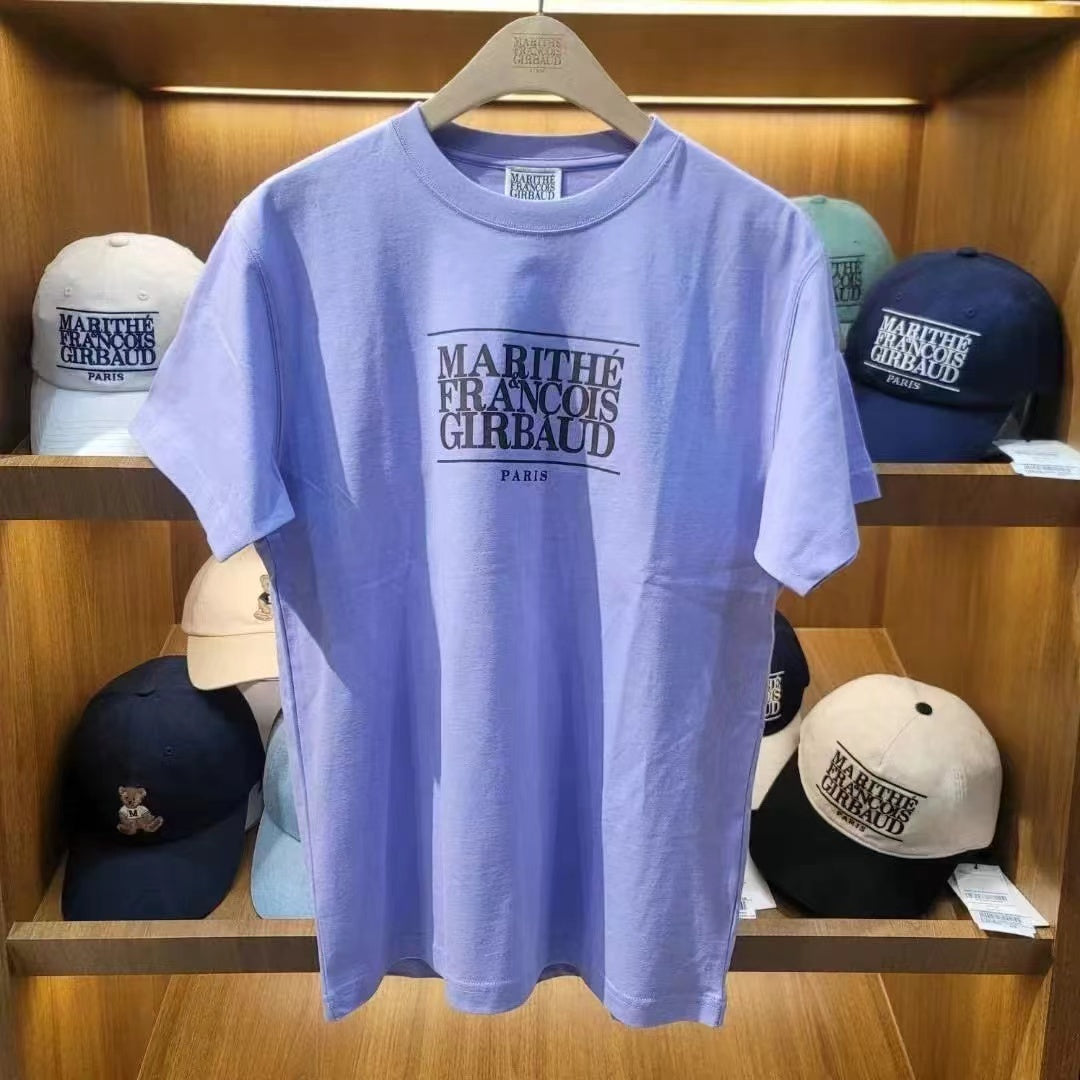 韓國直送MARITHE  CLASSIC LOGO TEE (男女款)