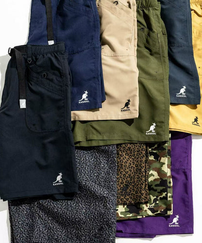 日本直送KANGOL Collaboration Cool Contact Amphibious Climbing Shorts