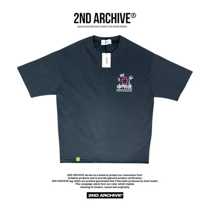 【一口價$277/件】🇰🇷韓國直送🇰🇷 2ND ARCHIVE Vibe Bear Scotch T-shirt -3 Color