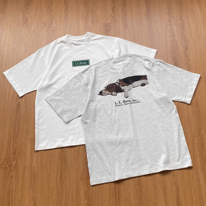 L.L.Bean x BEAMS 限定綠標印花短袖 T-SHIRT