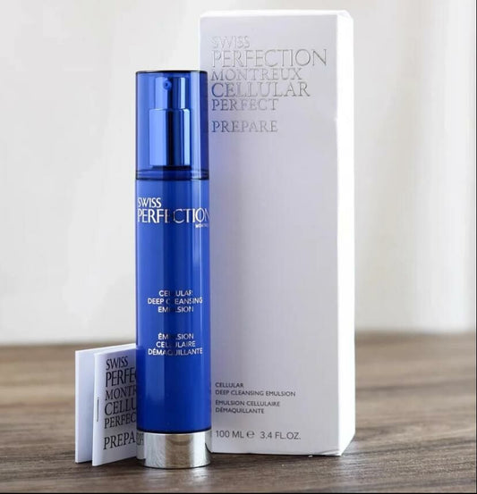 Swiss Perfection Cellular Deep Cleansing Emulsion 活細胞二合一深層潔膚卸妝乳液 100ml