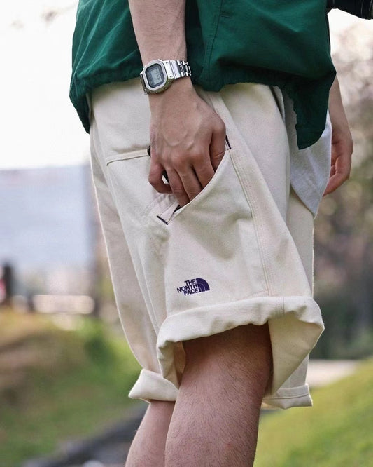 TNF PURPLE LABEL Denim Field Shorts [ NT4402N ]