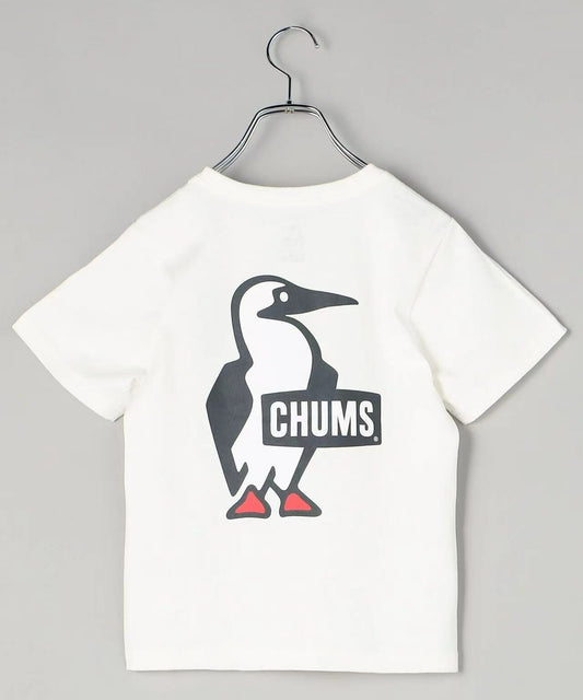 CHUMS KIDS Booby Logo size back print Tee - 4 Color