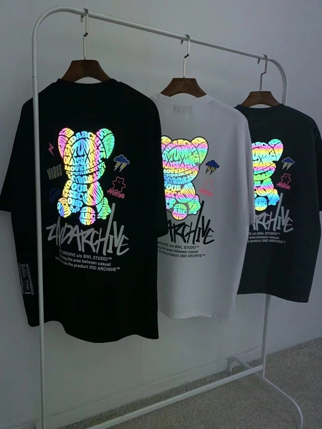 【一口價$277/件】🇰🇷韓國直送🇰🇷 2ND ARCHIVE Vibe Bear Scotch T-shirt -3 Color