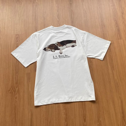 L.L.Bean x BEAMS 限定綠標印花短袖 T-SHIRT