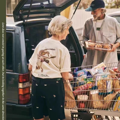 L.L.Bean x BEAMS 限定綠標印花短袖 T-SHIRT