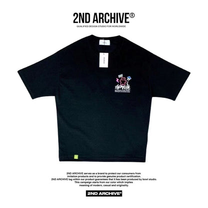 【一口價$277/件】🇰🇷韓國直送🇰🇷 2ND ARCHIVE Vibe Bear Scotch T-shirt -3 Color